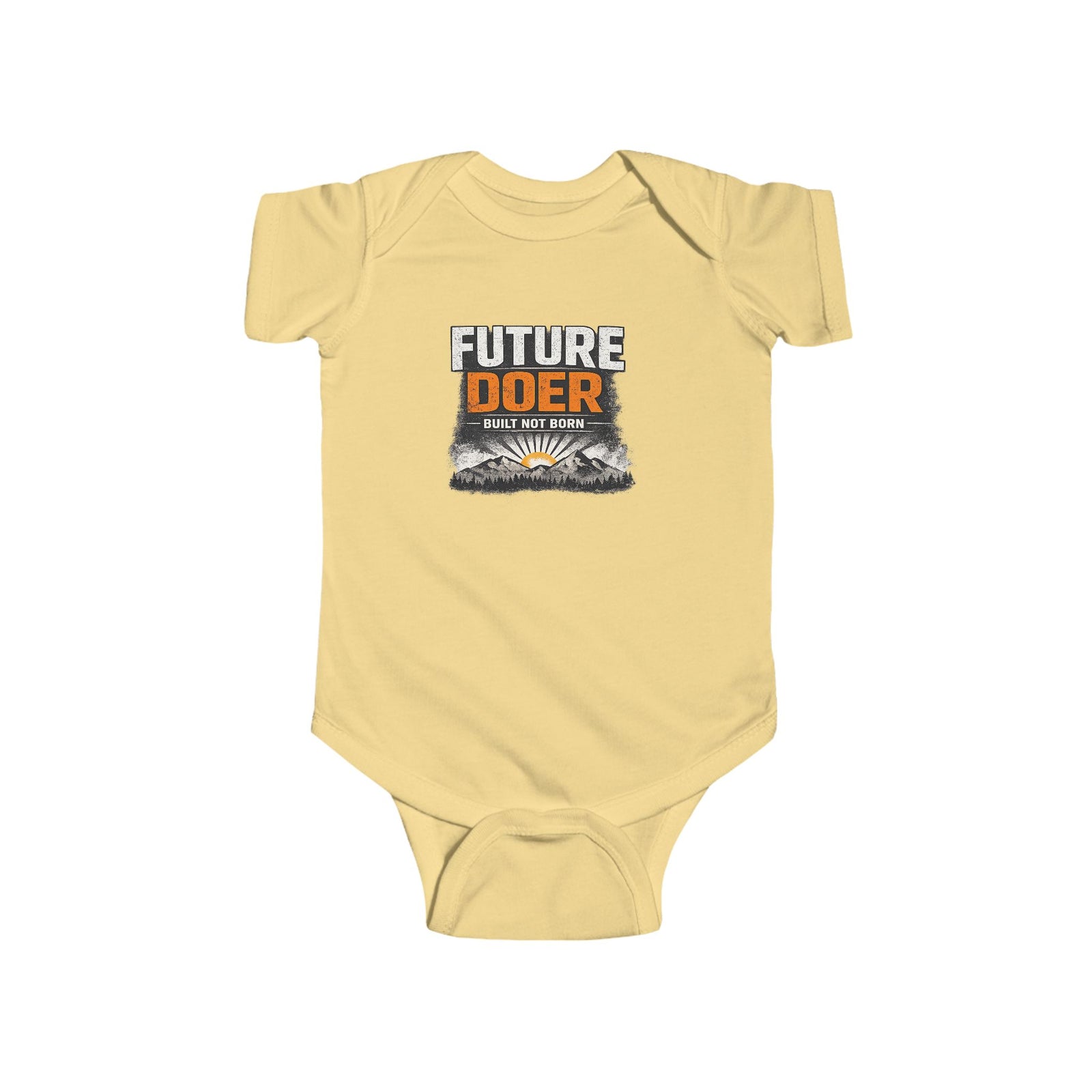 Doer Tough Future Doer Infant Bodysuit | Built Not Born