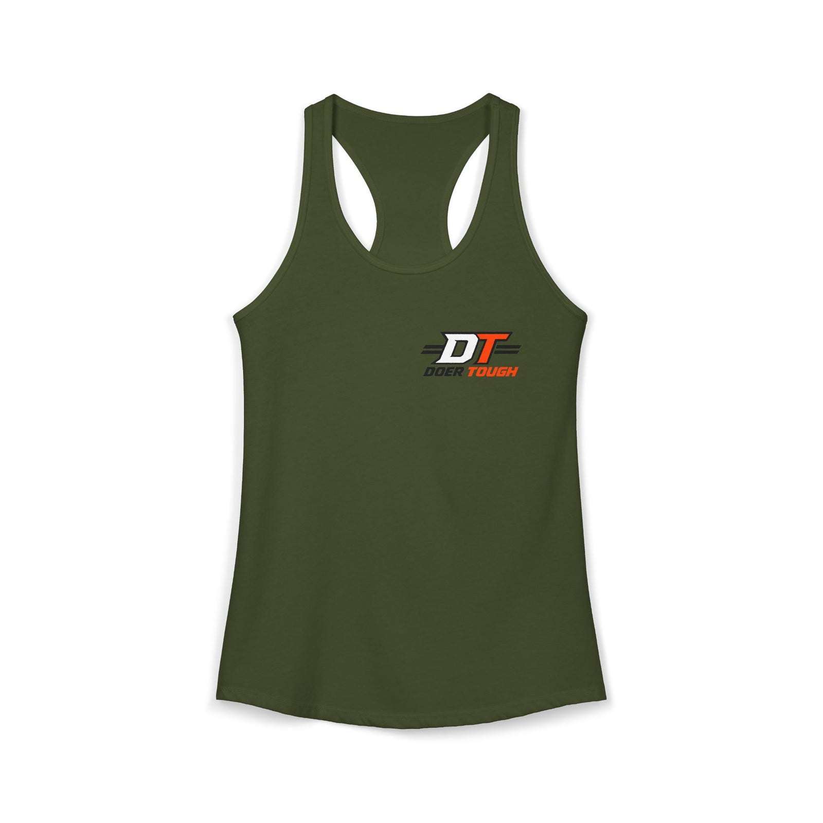 Doer Tough Women's Racerback Training Tank | Built Not Born