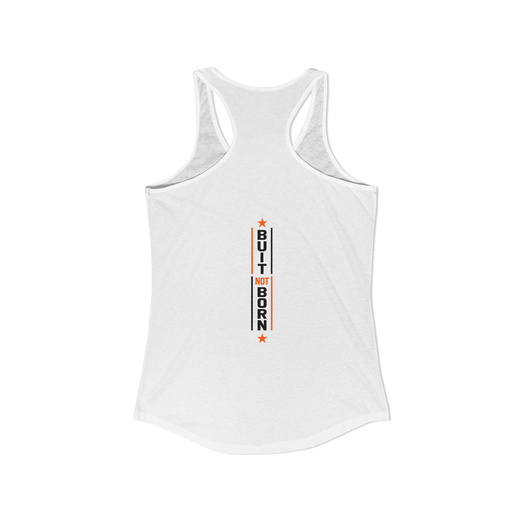 Doer Tough Women's Racerback Tank – Built Not Born Training Tank