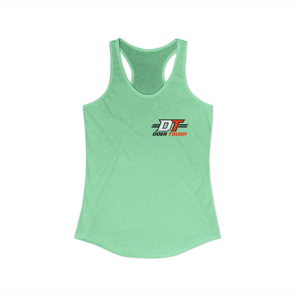 Doer Tough Women's Racerback Training Tank | Built Not Born
