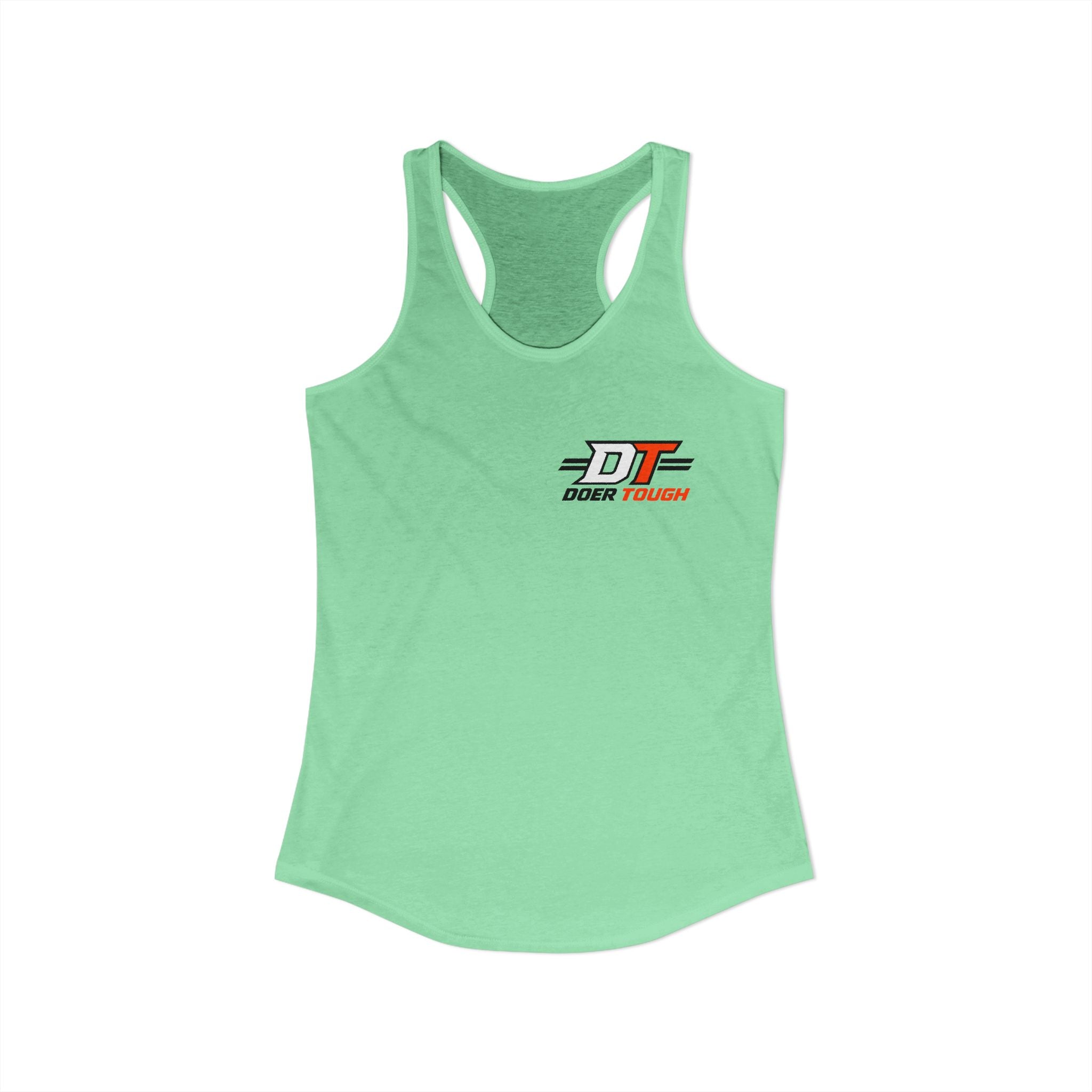 Doer Tough Women's Racerback Training Tank | Built Not Born