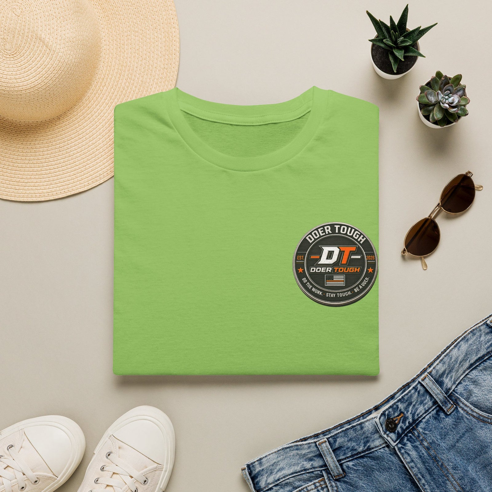 Doer Tough Lightweight Softstyle Work T-Shirt | Built Not Born