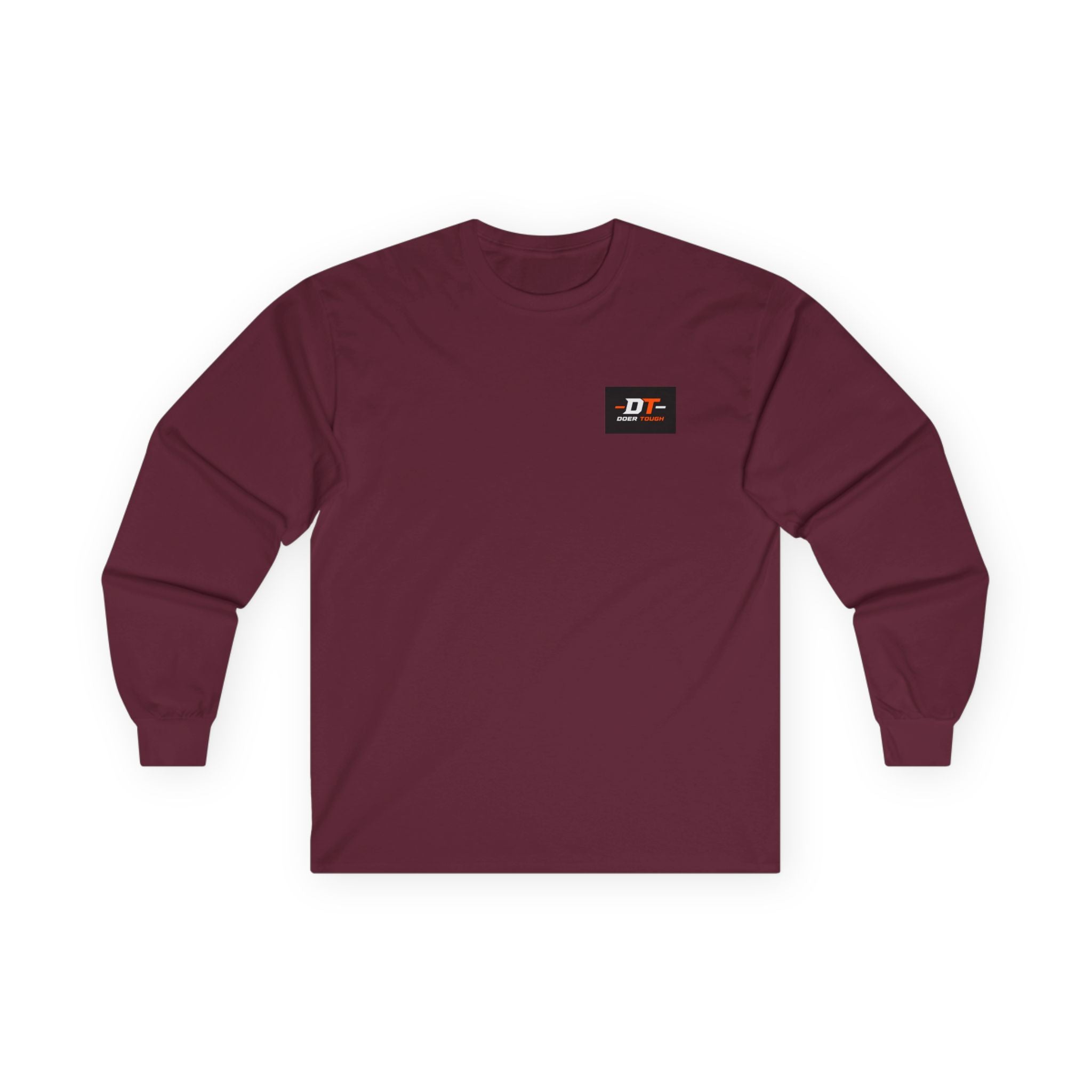 Doer Tough Long Sleeve Tee charcoal — Built Not Born long sleeve tee