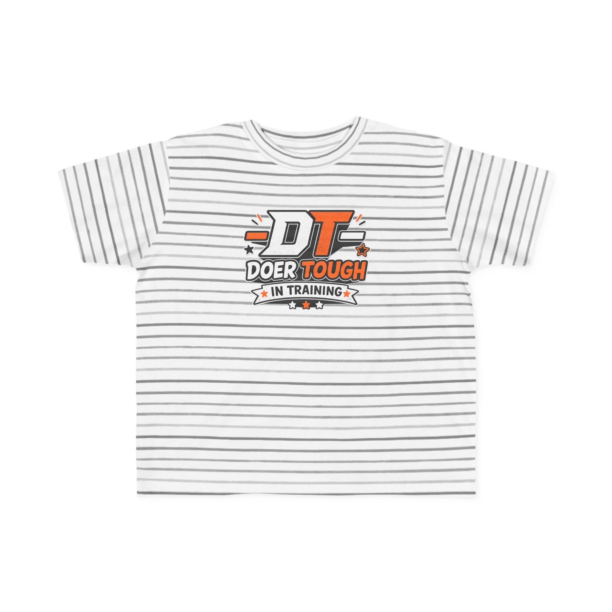 Doer In Training toddler tee red — durable print kids t-shirt