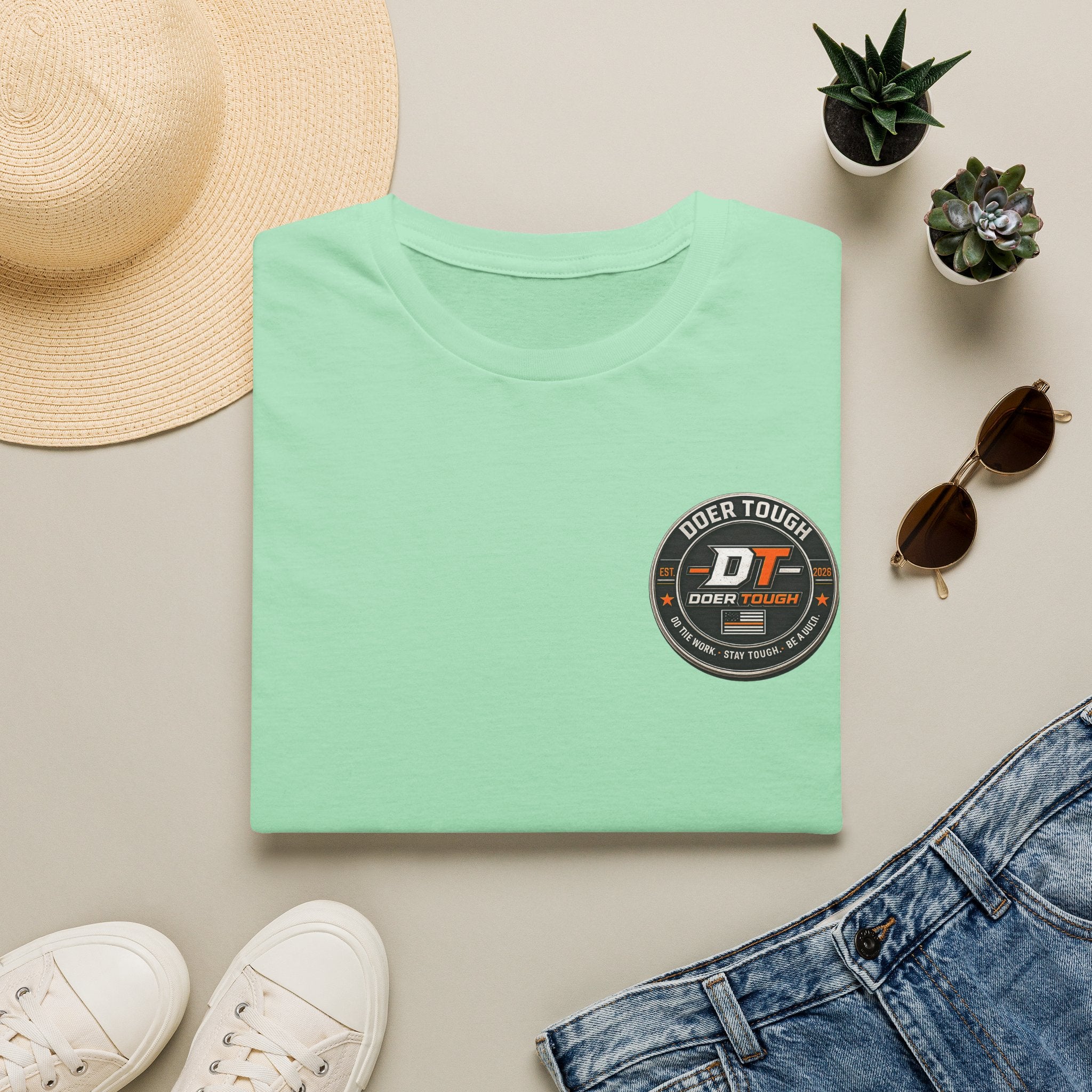 Doer Tough Lightweight Softstyle Work T-Shirt | Built Not Born