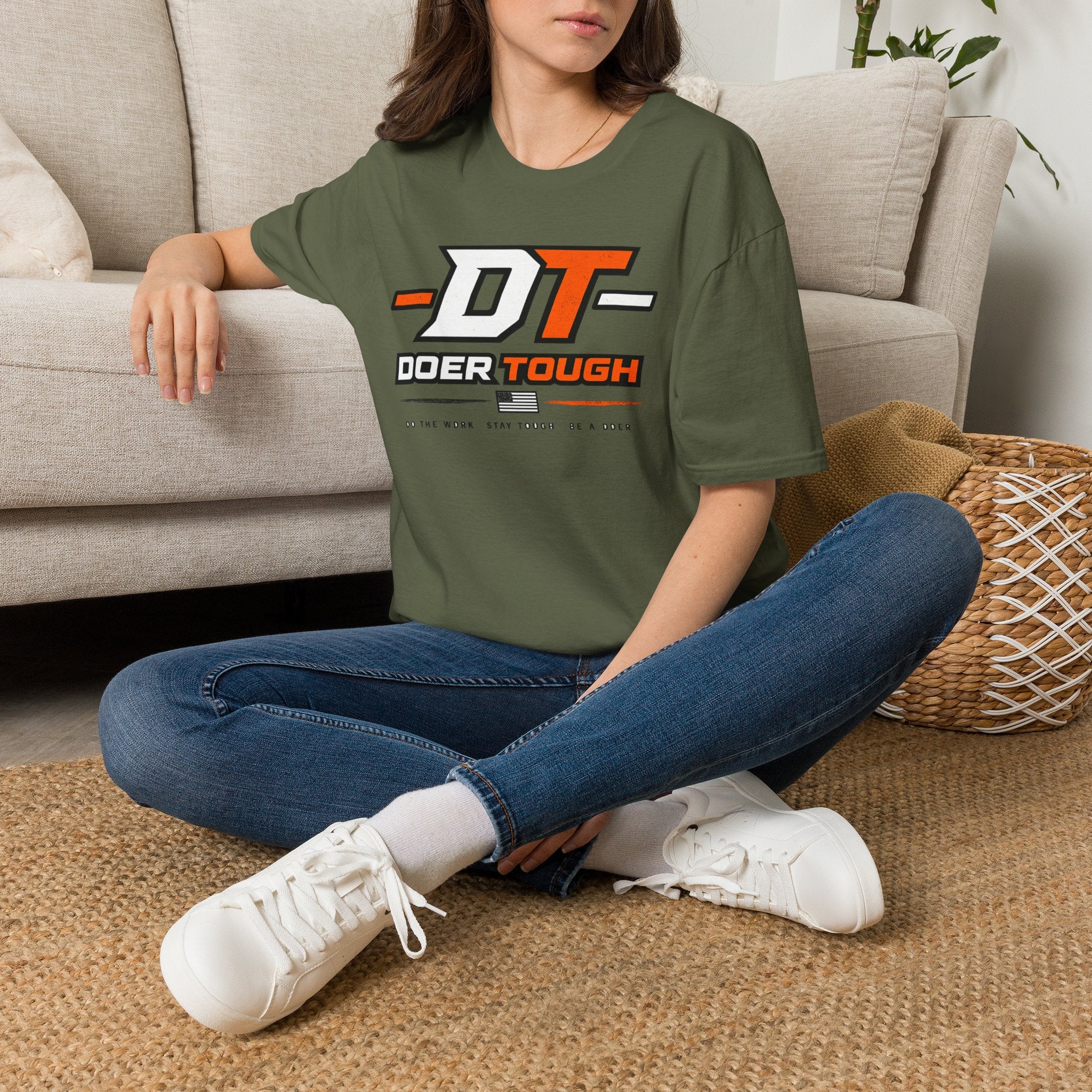 Doer Tough Unisex Softstyle T-Shirt | Built Not Born Everyday Tee