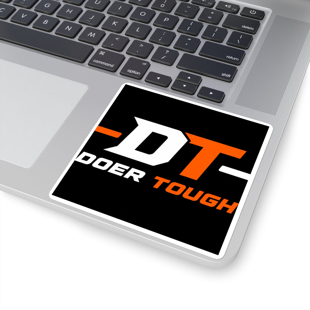 Doer Tough DT Logo Sticker | Built Not Born