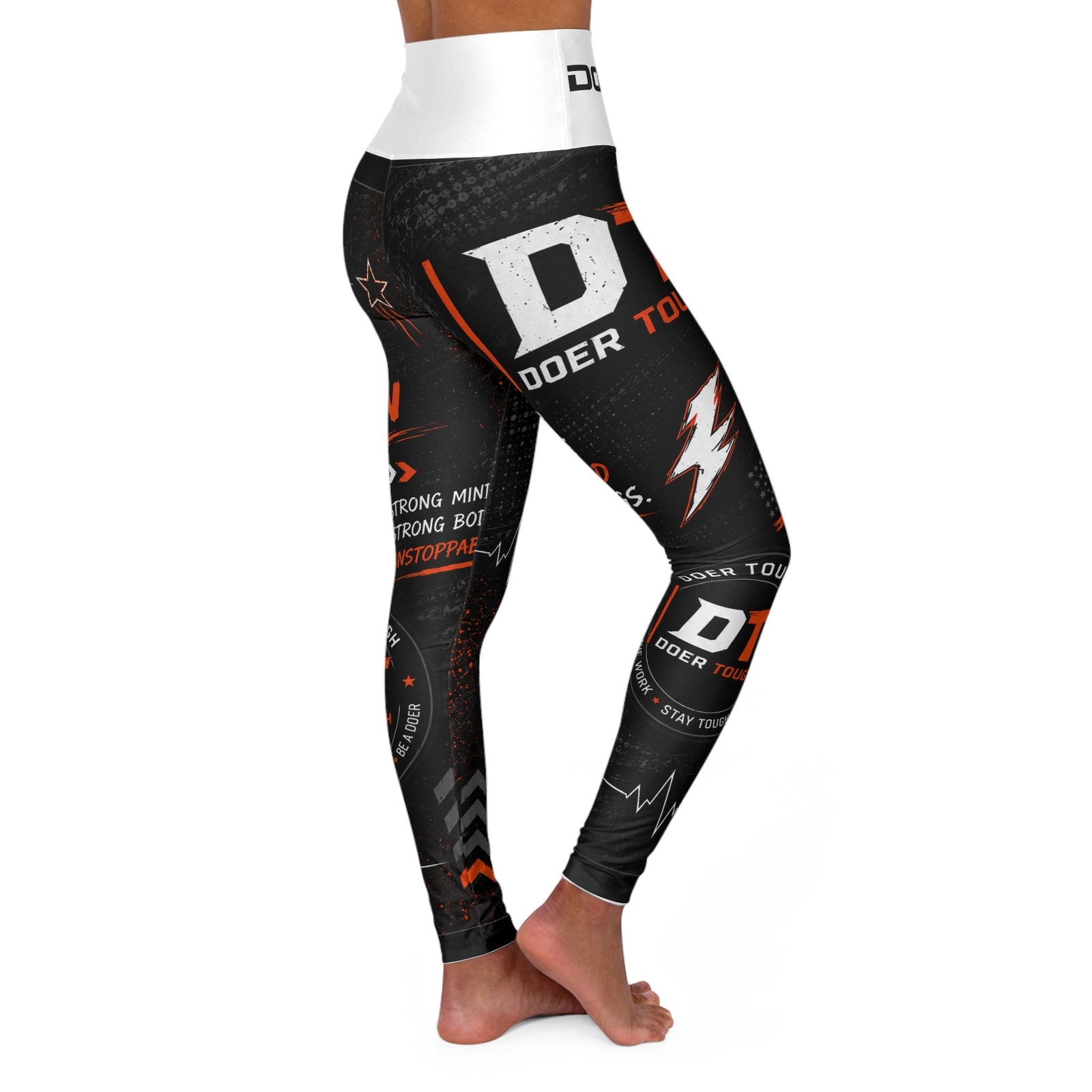 Doer Tough High-Waisted Leggings detail