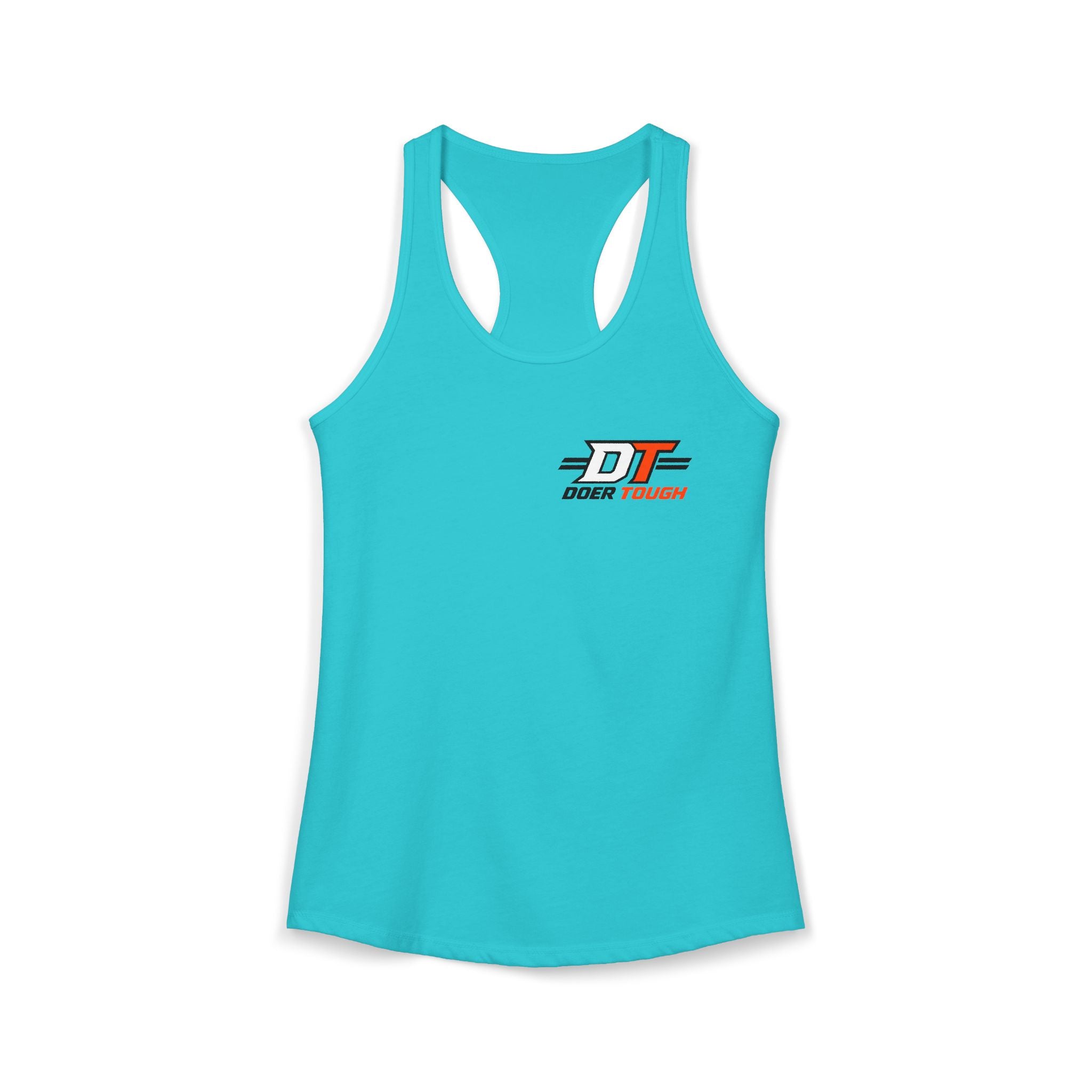 Doer Tough Women's Racerback Training Tank | Built Not Born