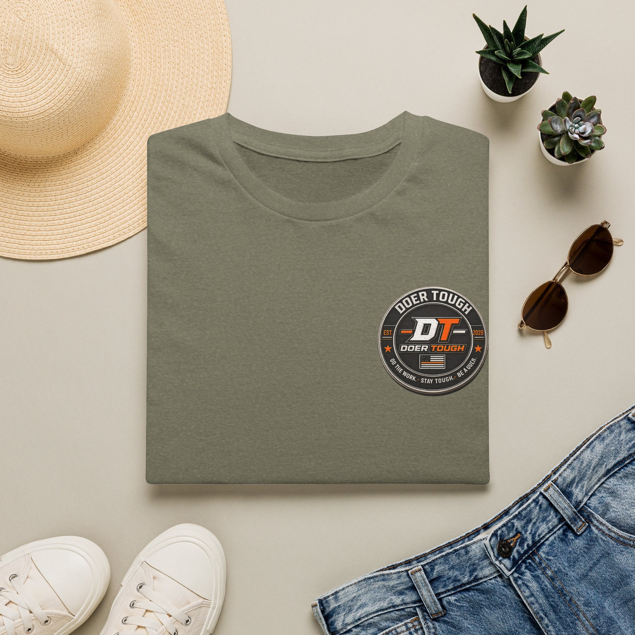 Doer Tough Lightweight Softstyle Work T-Shirt | Built Not Born