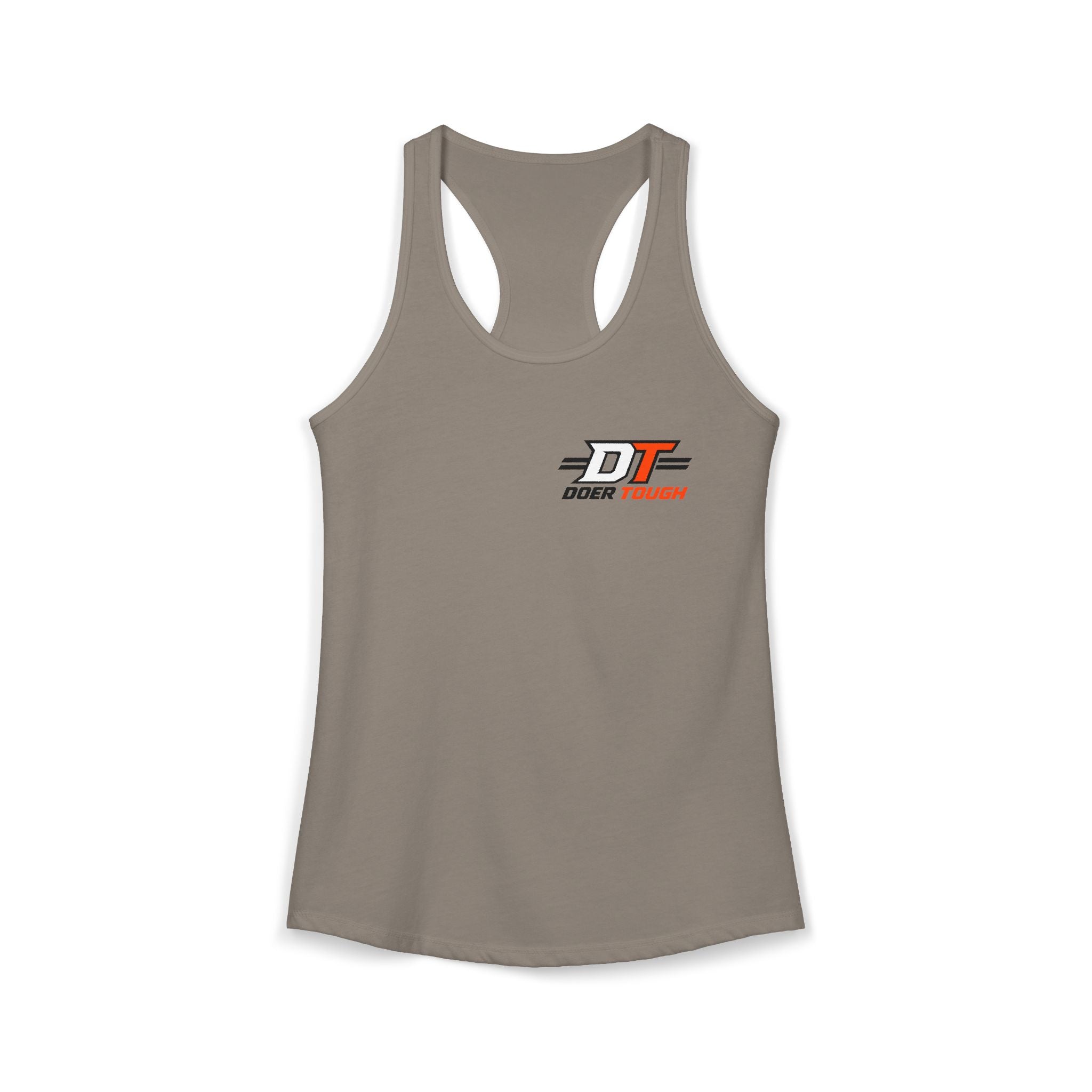 Doer Tough Women's Racerback Training Tank | Built Not Born