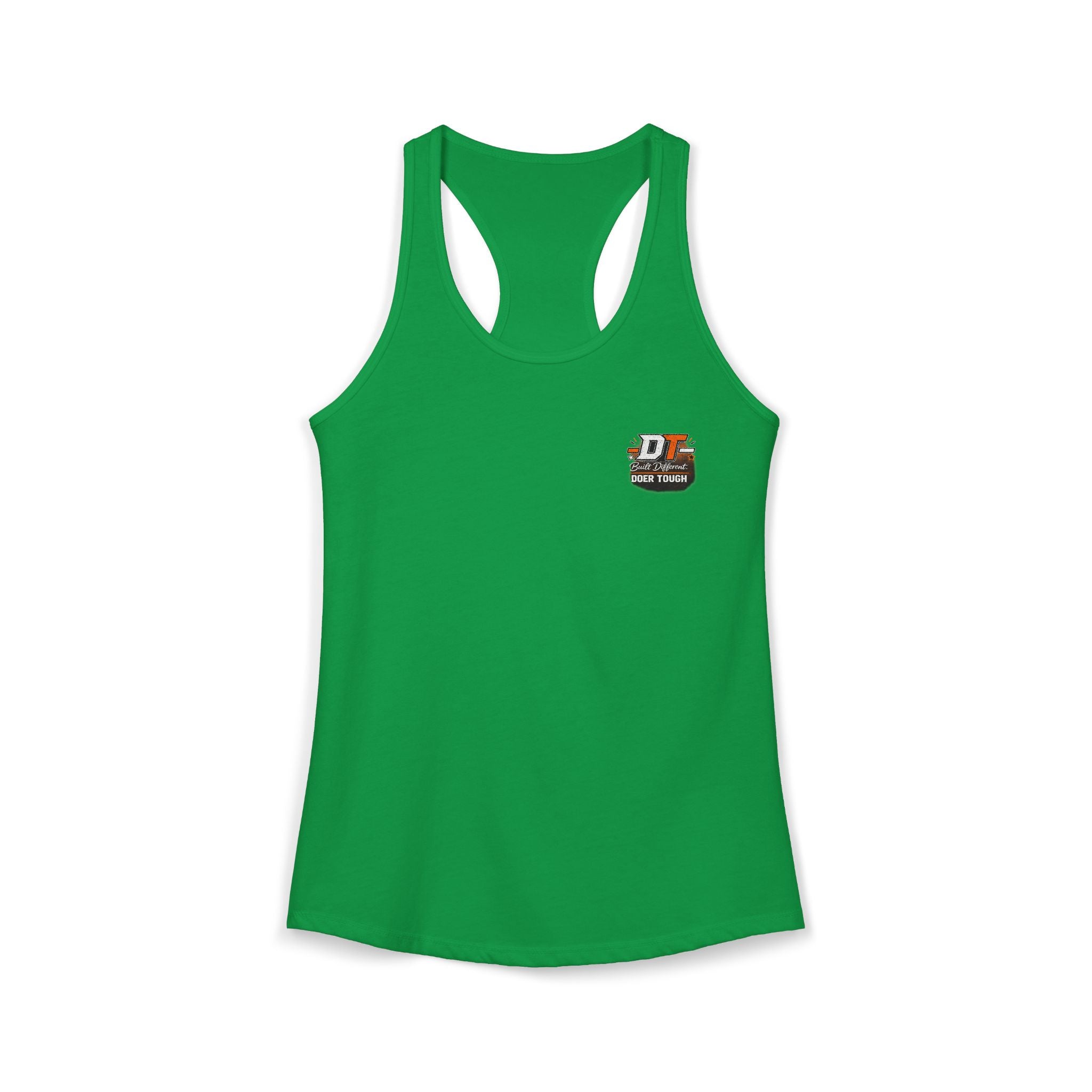 Doer Tough Women's Racerback Tank – Built Not Born Training Tank