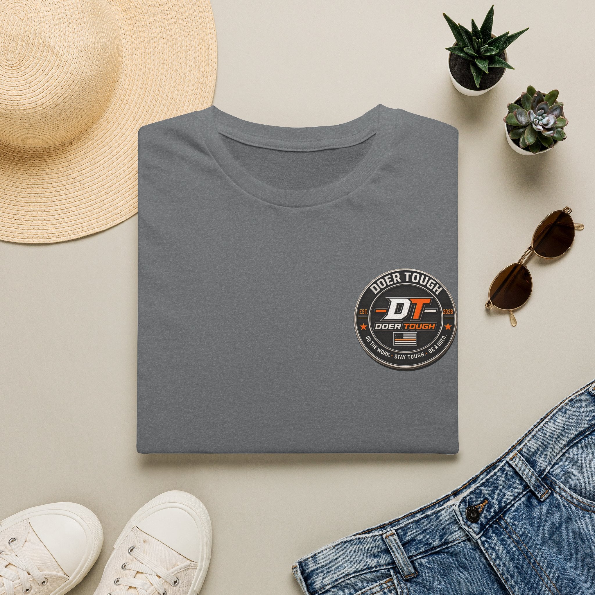 Doer Tough Lightweight Softstyle Work T-Shirt | Built Not Born