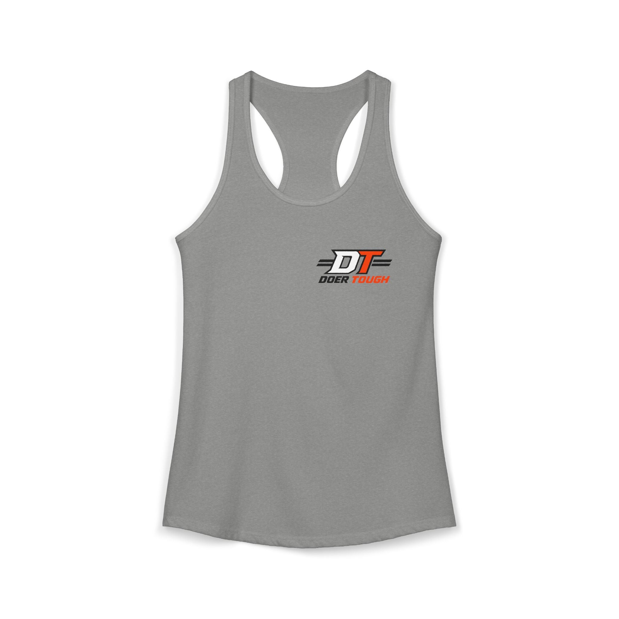 Doer Tough Women's Racerback Training Tank | Built Not Born