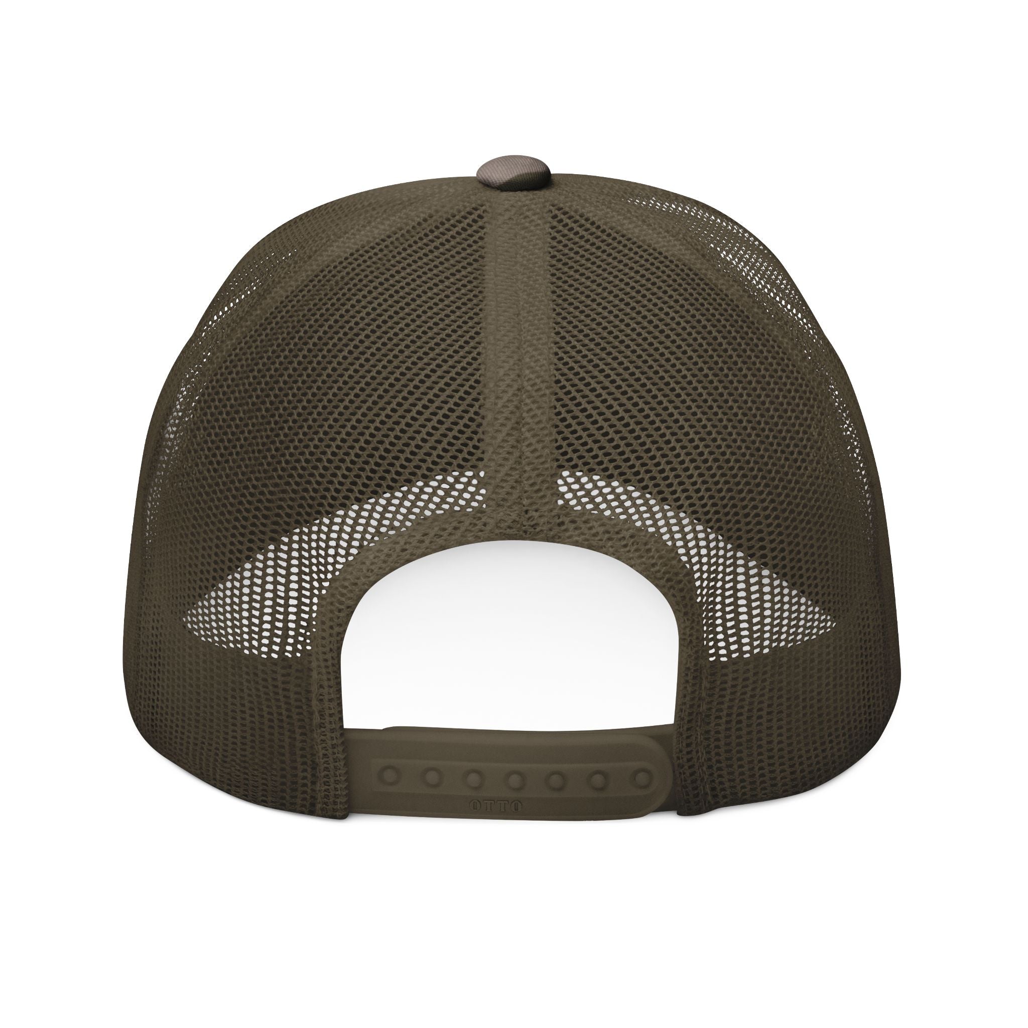 Doer Tough Embroidered Camo Trucker Hat | Hunting Mesh Cap