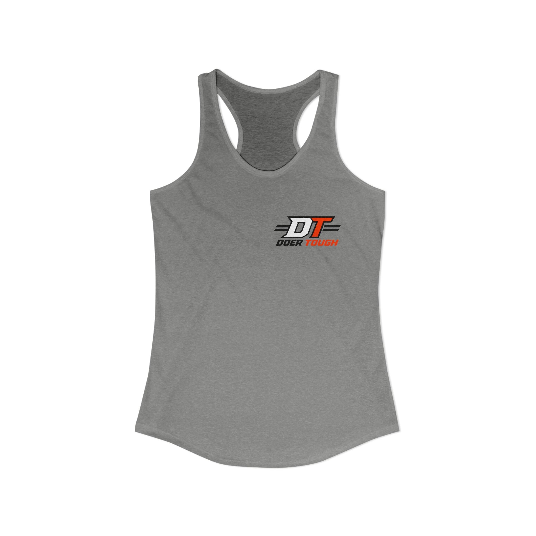 Doer Tough Women's Racerback Training Tank | Built Not Born