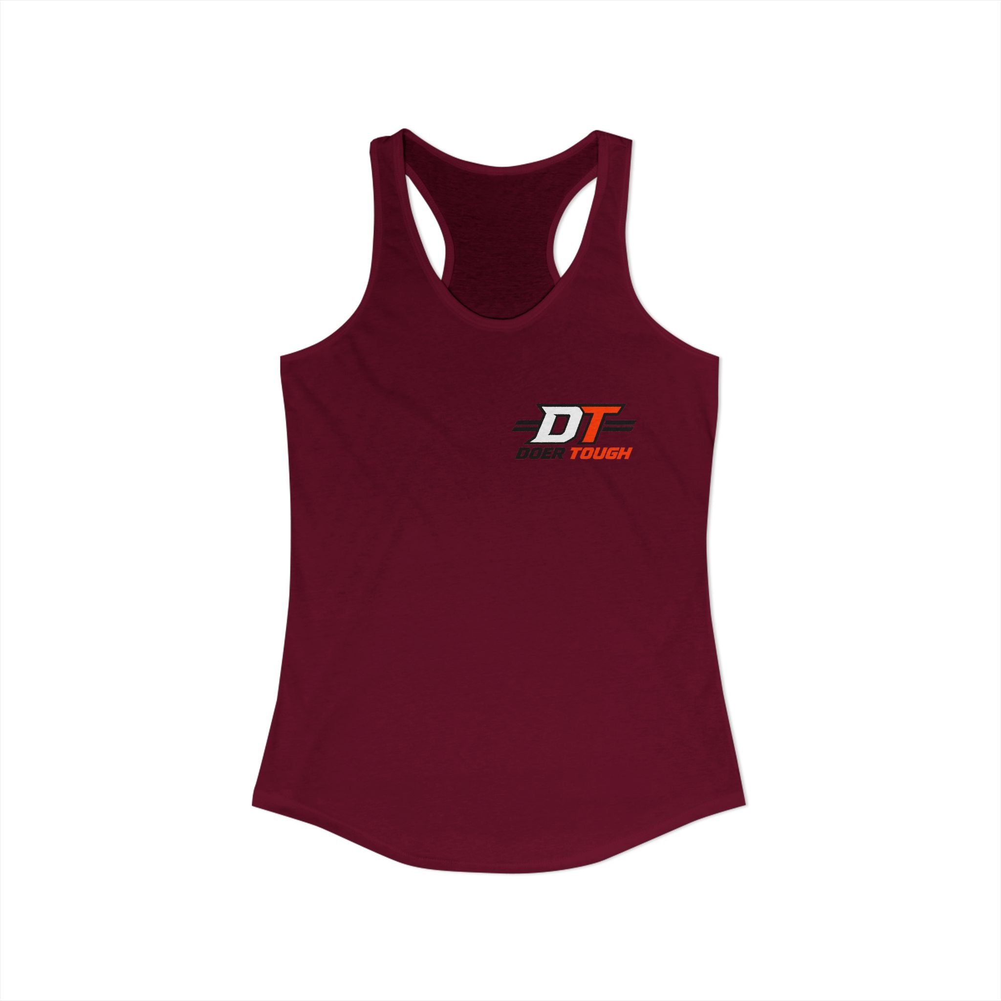 Doer Tough Women's Racerback Training Tank | Built Not Born