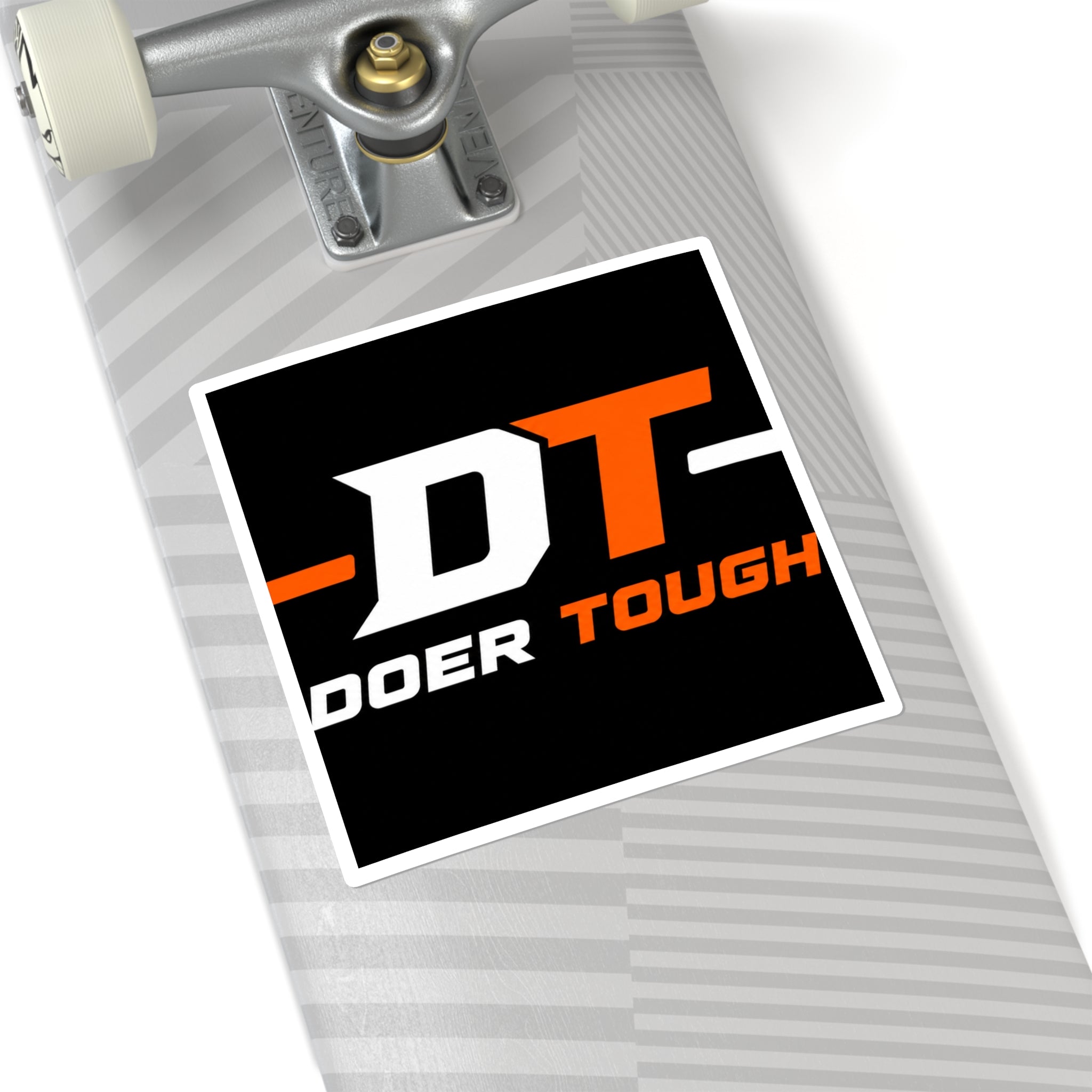 Doer Tough DT Logo Sticker | Built Not Born
