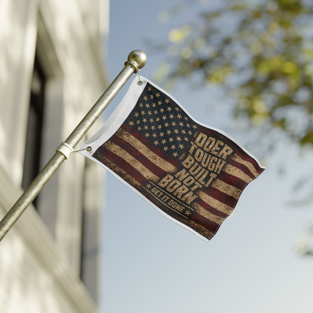 Doer Tough Double Sided Flag