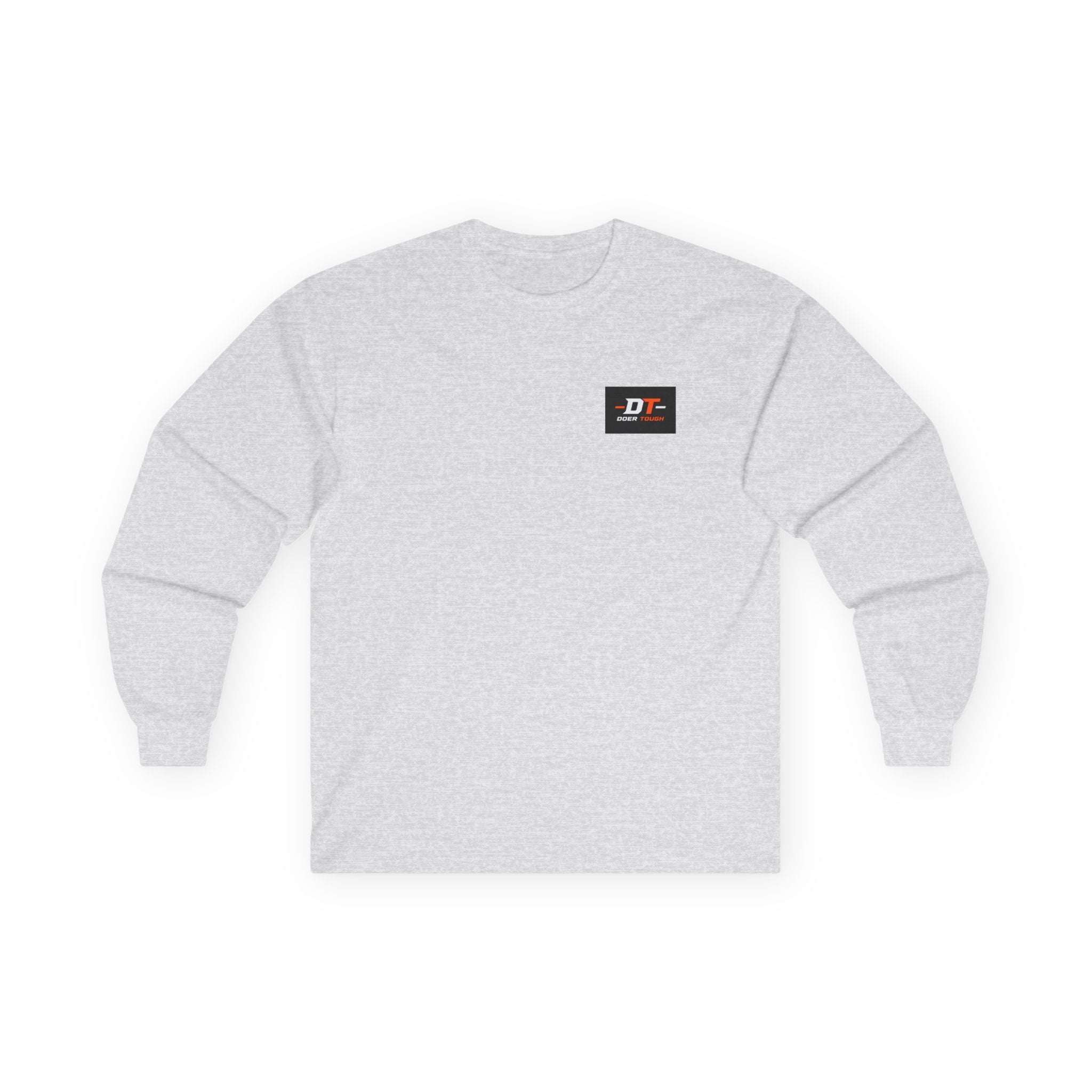 Doer Tough Long Sleeve Tee black — heavyweight cotton work long sleeve