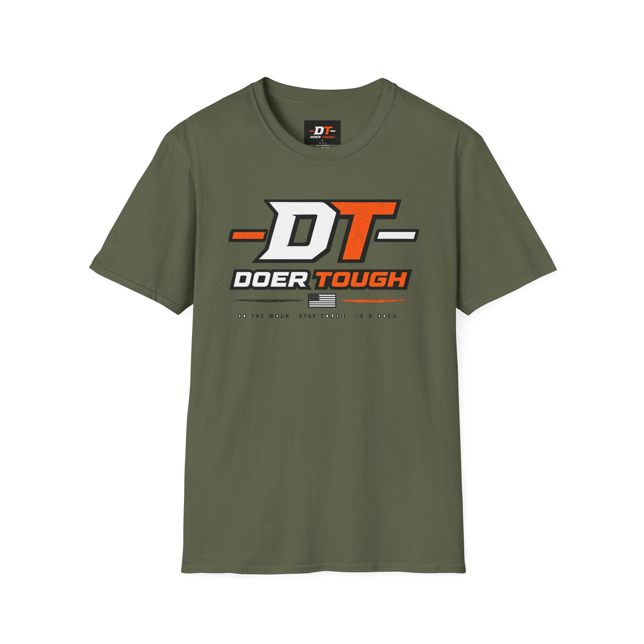 Doer Tough Unisex Softstyle T-Shirt | Built Not Born Everyday Tee
