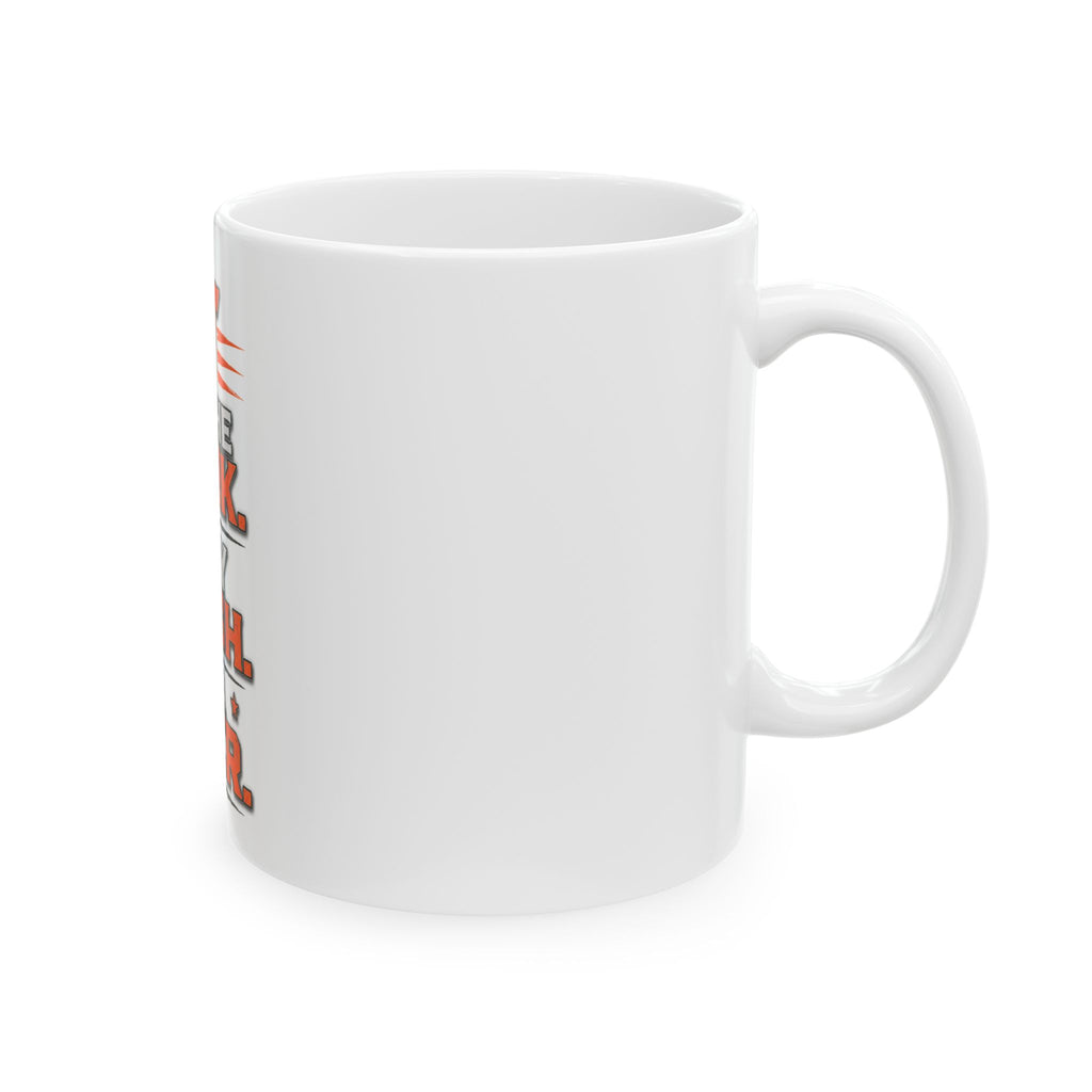 Doer Tough "Be A Doer" Coffee Mug | Motivational Ceramic Mug | Work Ethic Gift