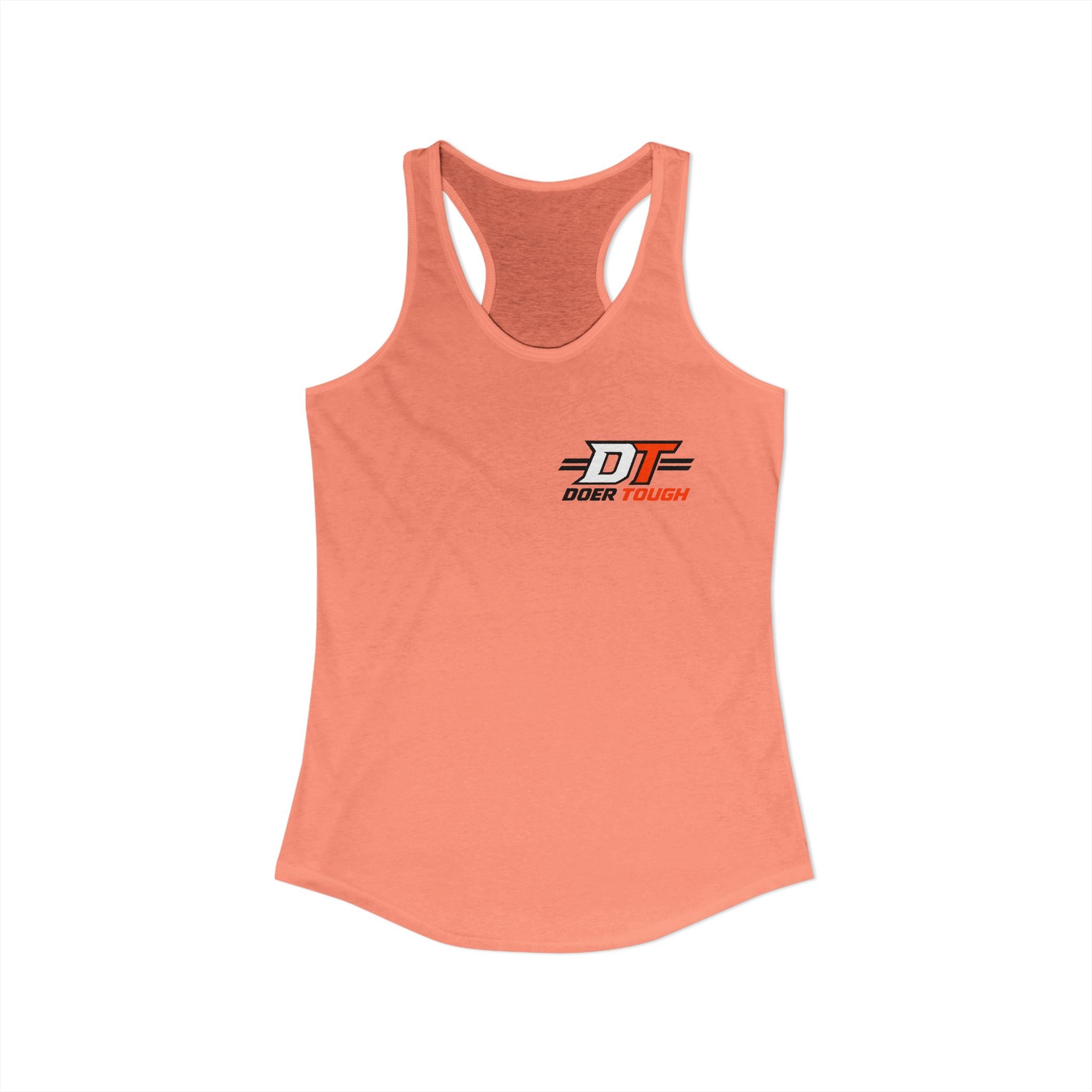 Doer Tough Women's Racerback Training Tank | Built Not Born