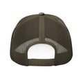 Doer Tough camo trucker hat black colorway — Built Not Born hunting cap