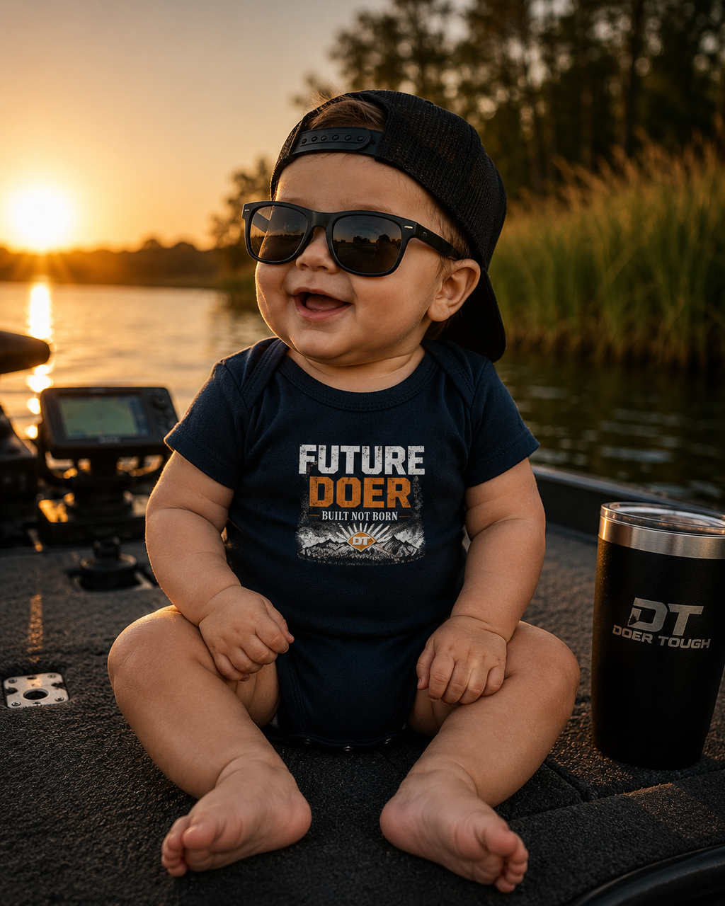 Future Doer Infant Bodysuit — Doer Tough Baby Onesie