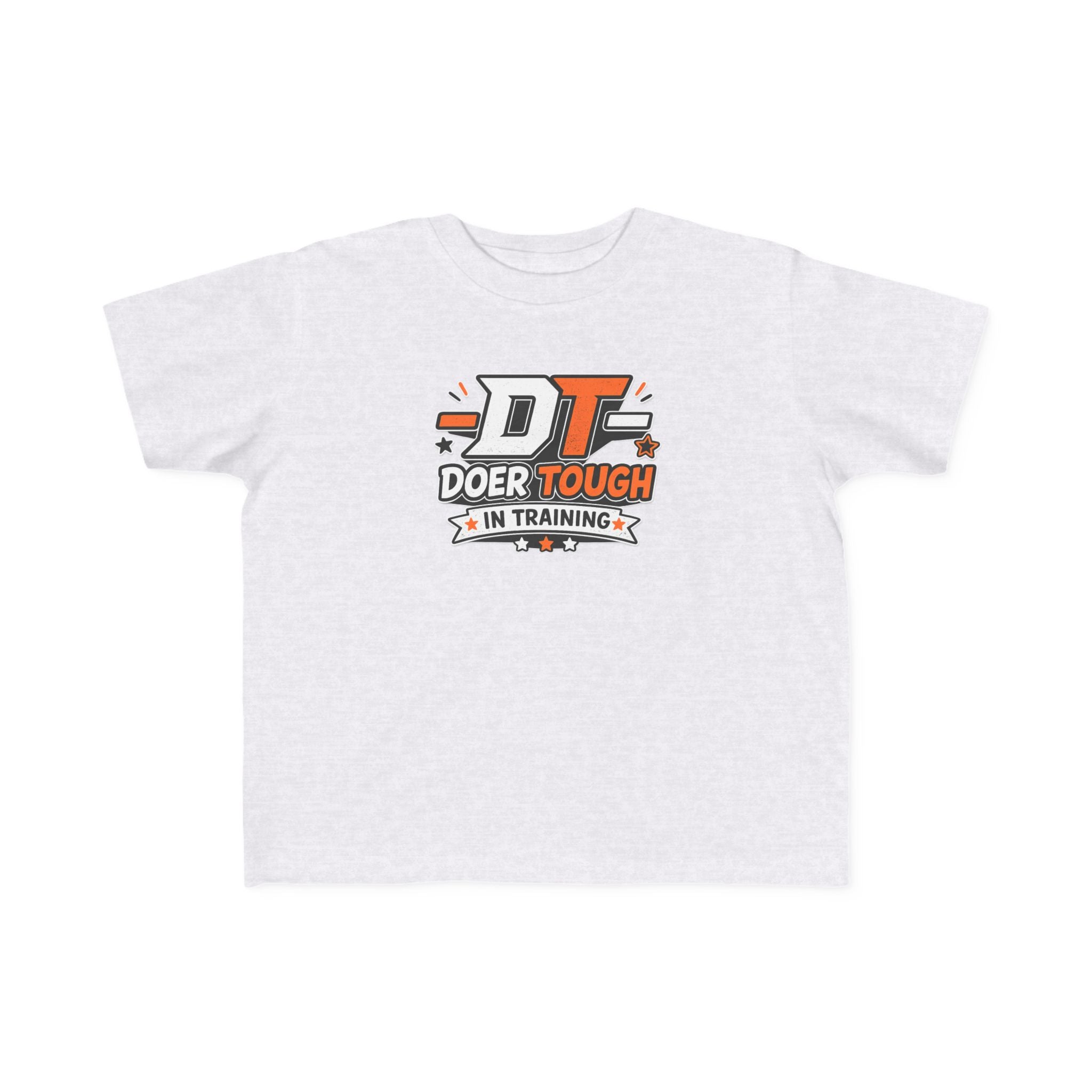 Doer In Training toddler tee heather — Built Not Born kids tee