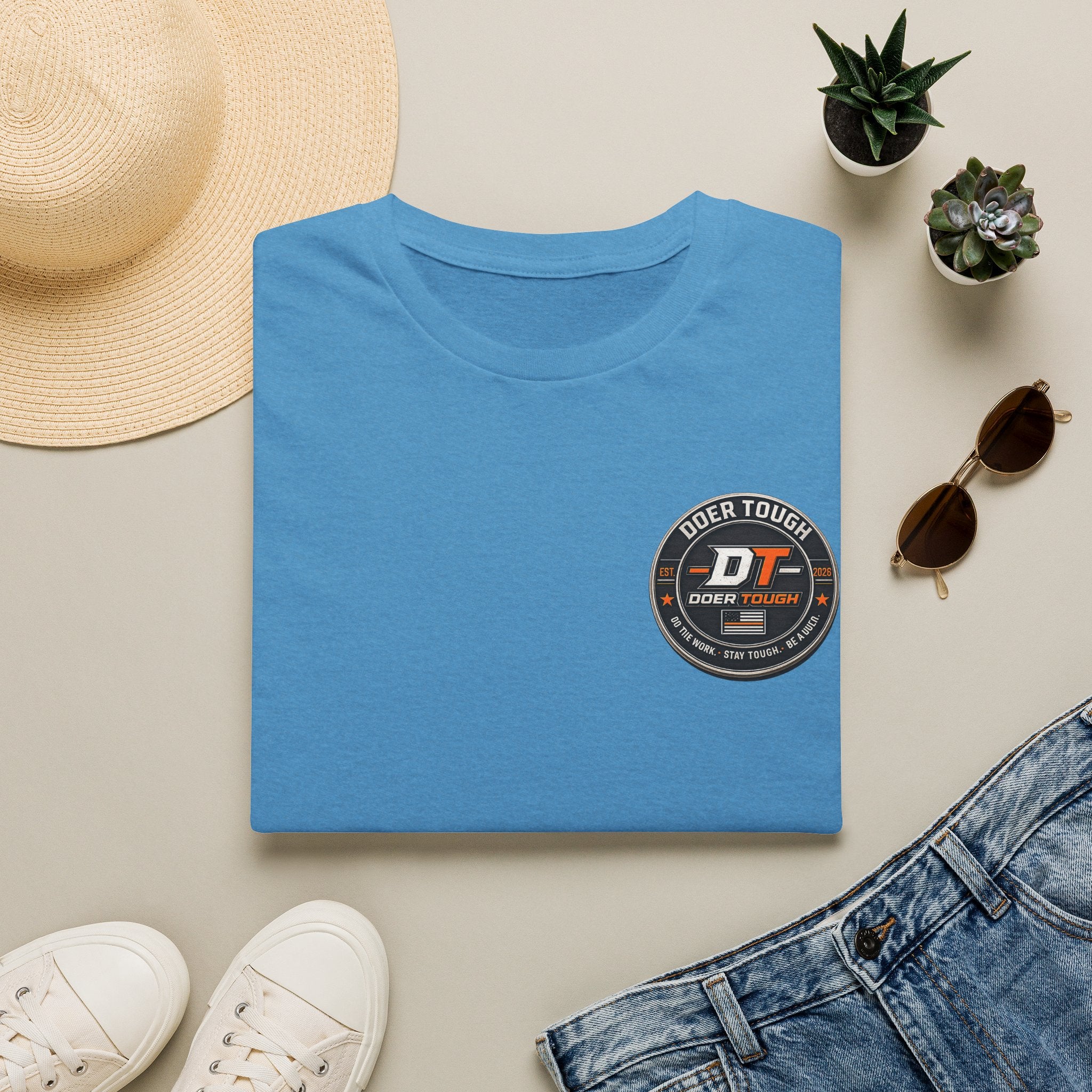 Doer Tough Lightweight Softstyle Work T-Shirt | Built Not Born