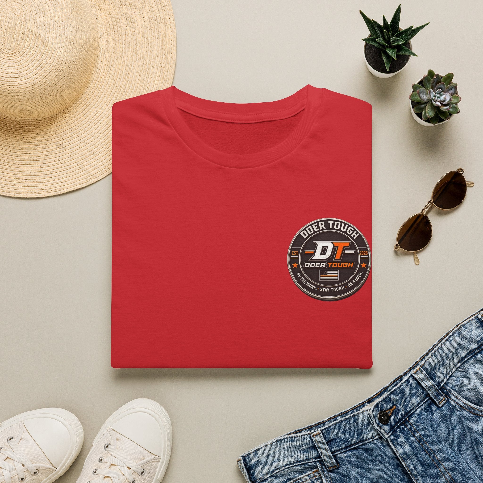 Doer Tough Lightweight Softstyle Work T-Shirt | Built Not Born