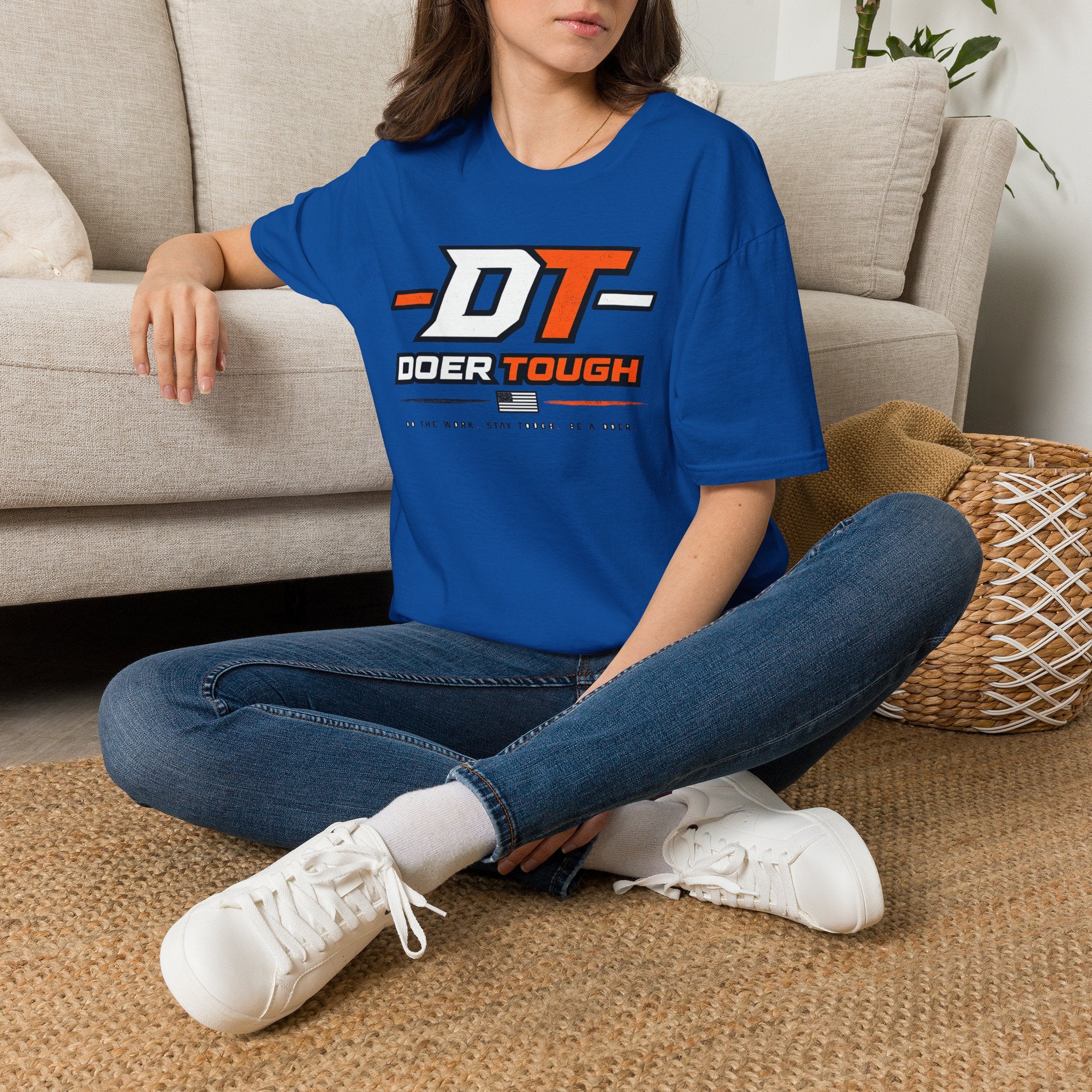 Doer Tough Unisex Softstyle T-Shirt | Built Not Born Everyday Tee