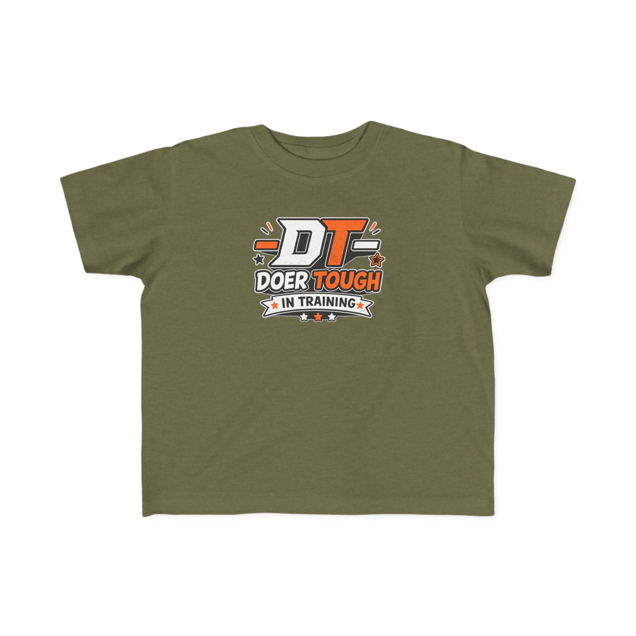 Doer In Training toddler tee white — soft cotton kids shirt