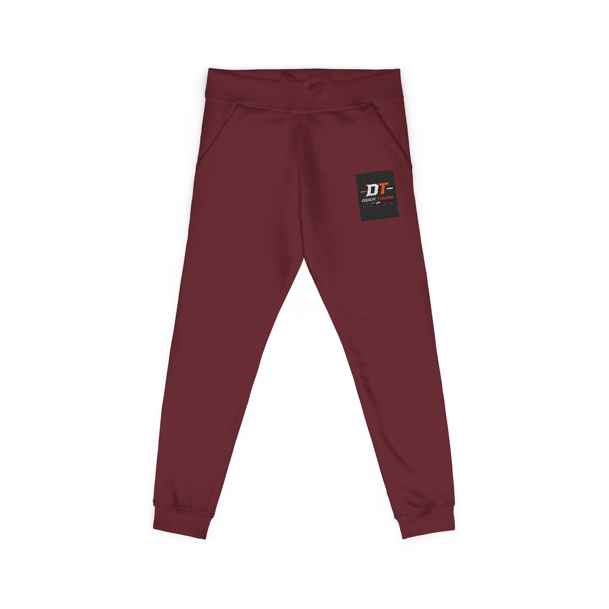 Doer Tough Embroidered Fleece Joggers | Built Not Born Heavyweight Sweatpants