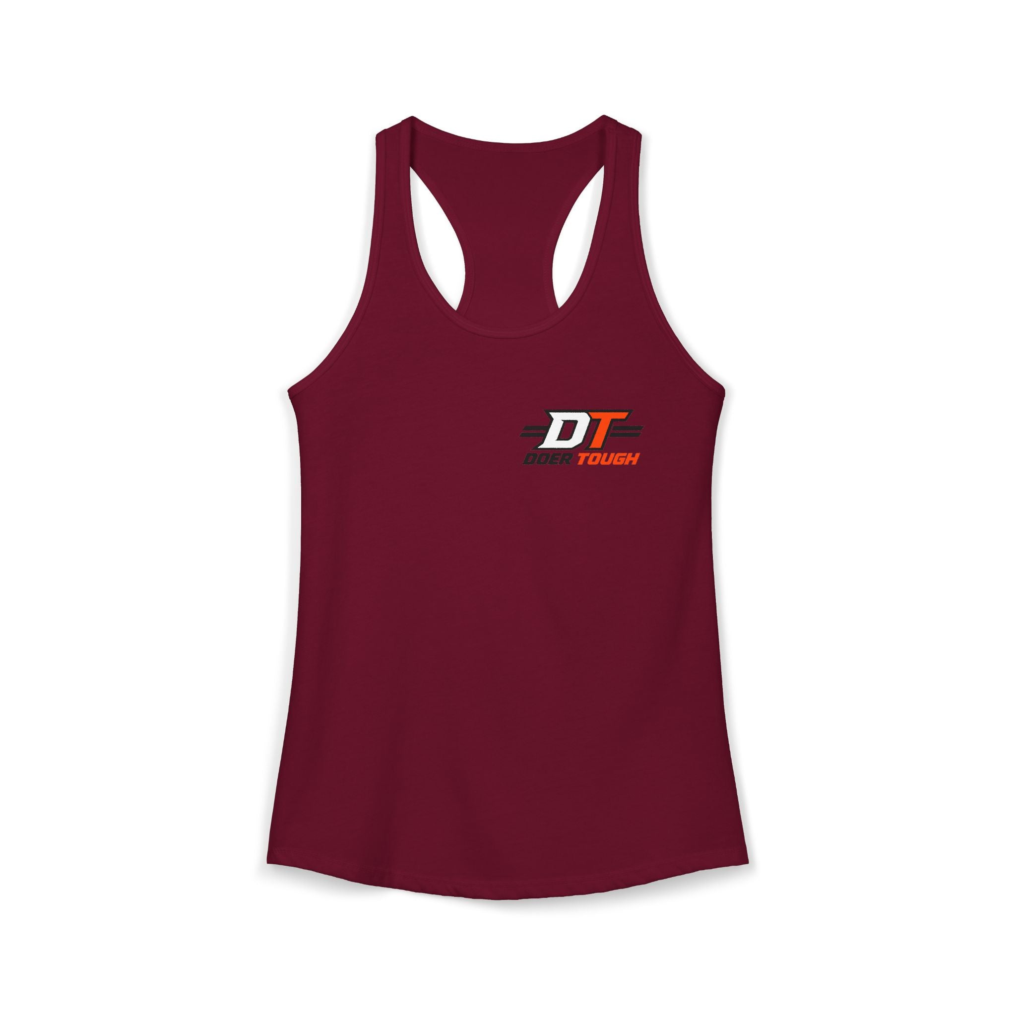 Doer Tough Women's Racerback Training Tank | Built Not Born