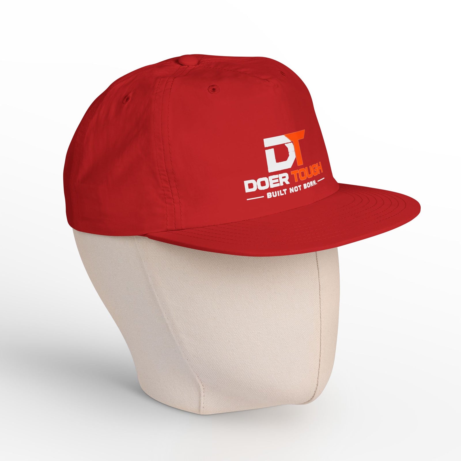 Doer Tough Surf Cap, side profile showing the unstructured mid-profile crown