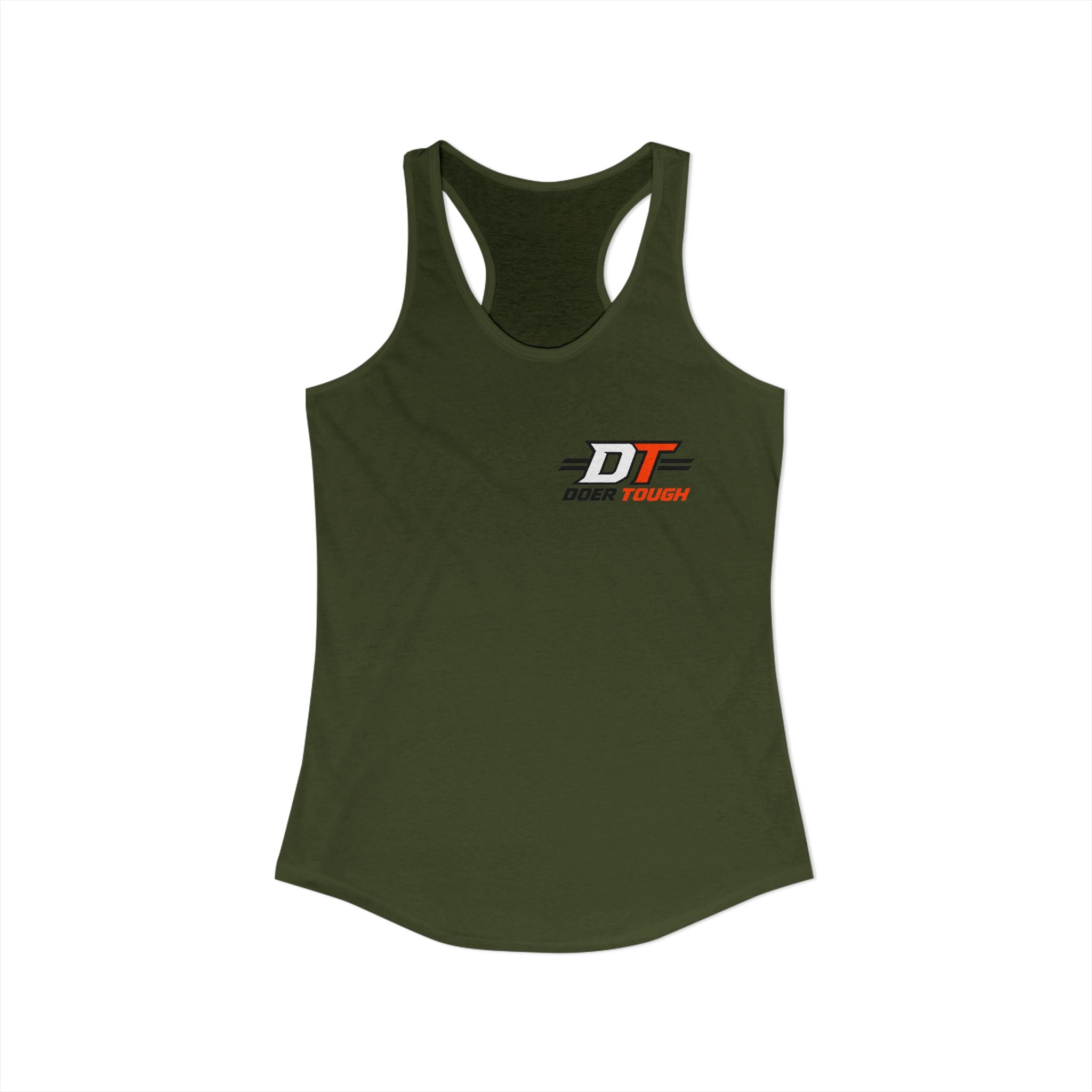 Doer Tough Women's Racerback Training Tank | Built Not Born