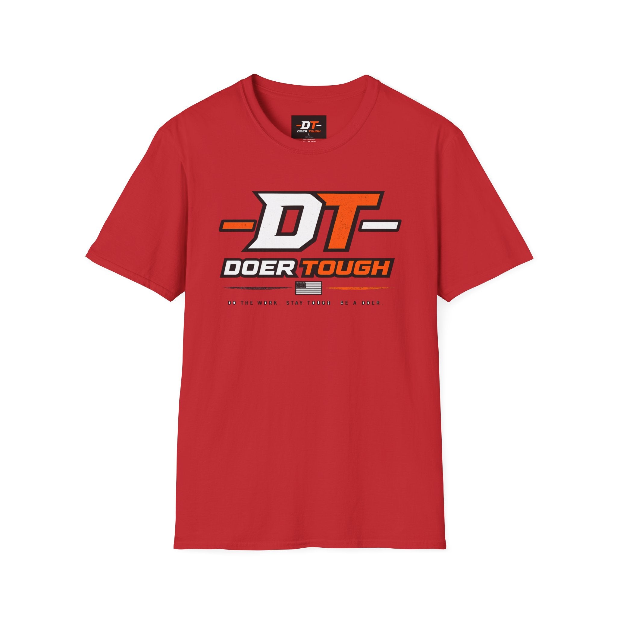 Doer Tough Unisex Softstyle T-Shirt | Built Not Born Everyday Tee