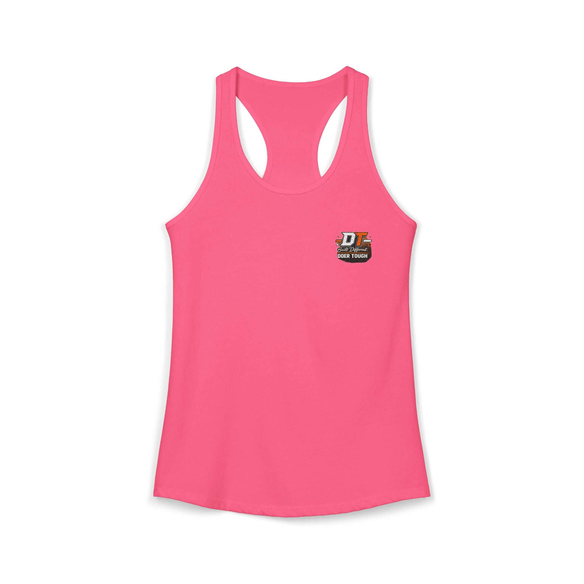 Doer Tough Women's Racerback Tank – Built Not Born Training Tank