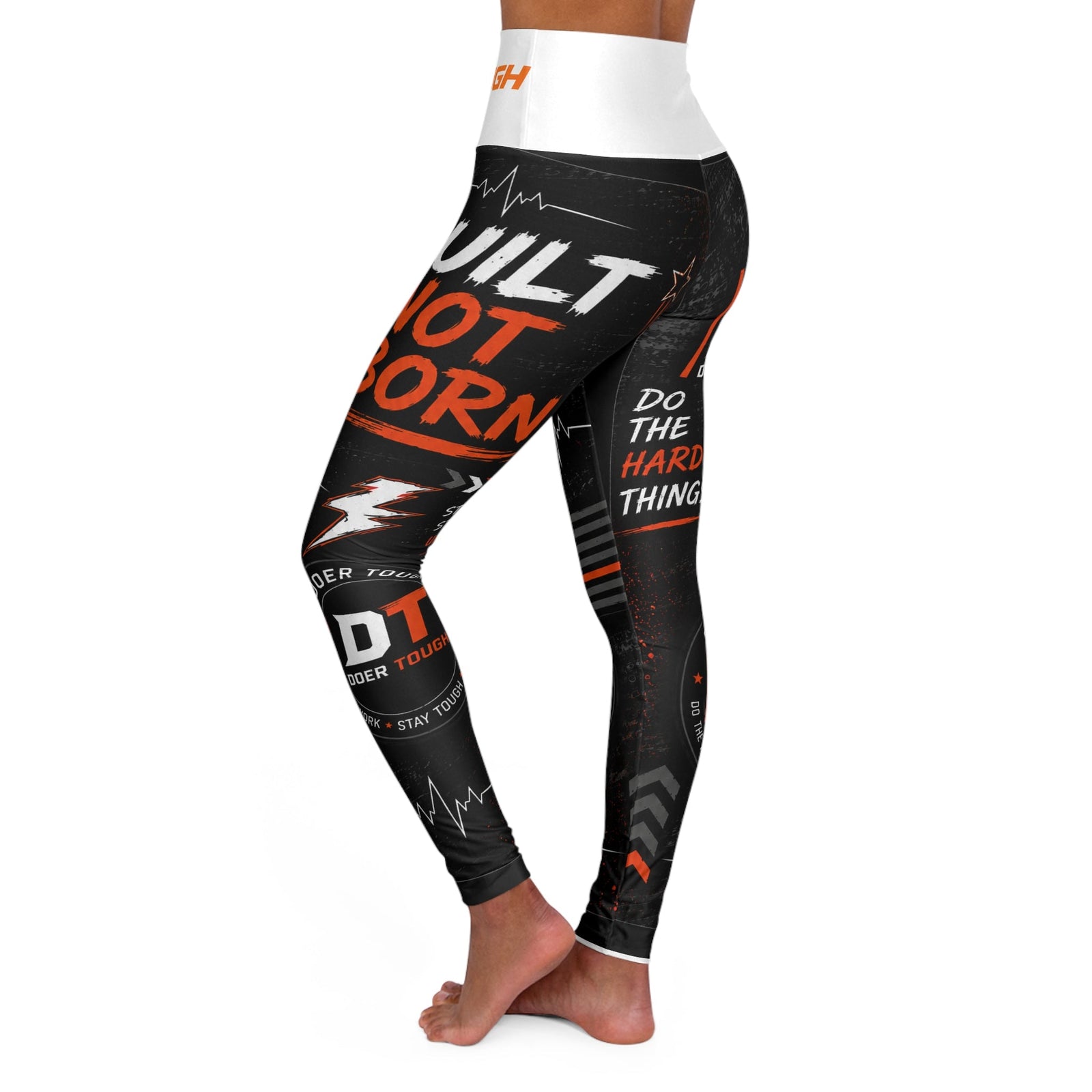 Doer Tough High-Waisted Leggings back view