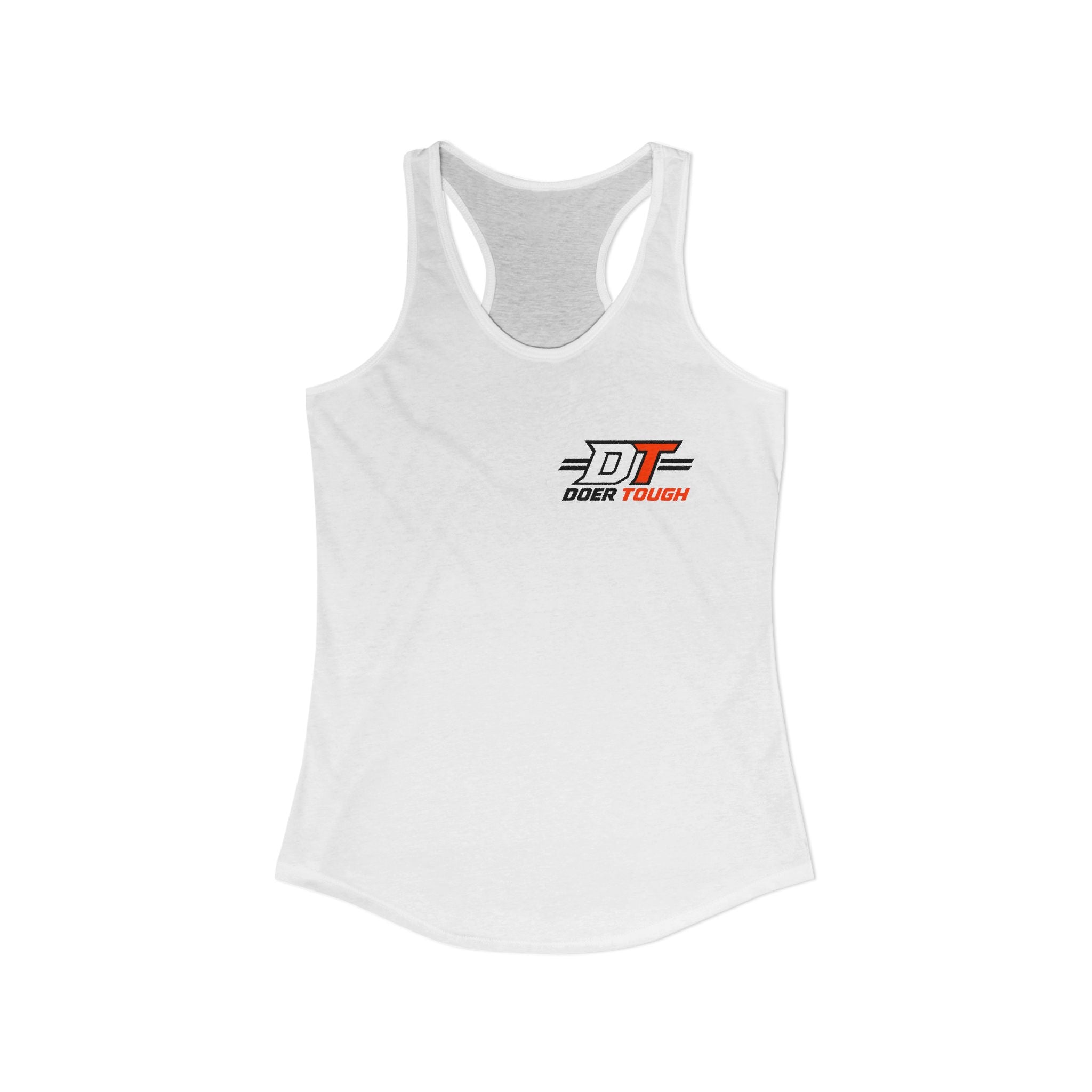 Doer Tough Women's Racerback Training Tank | Built Not Born