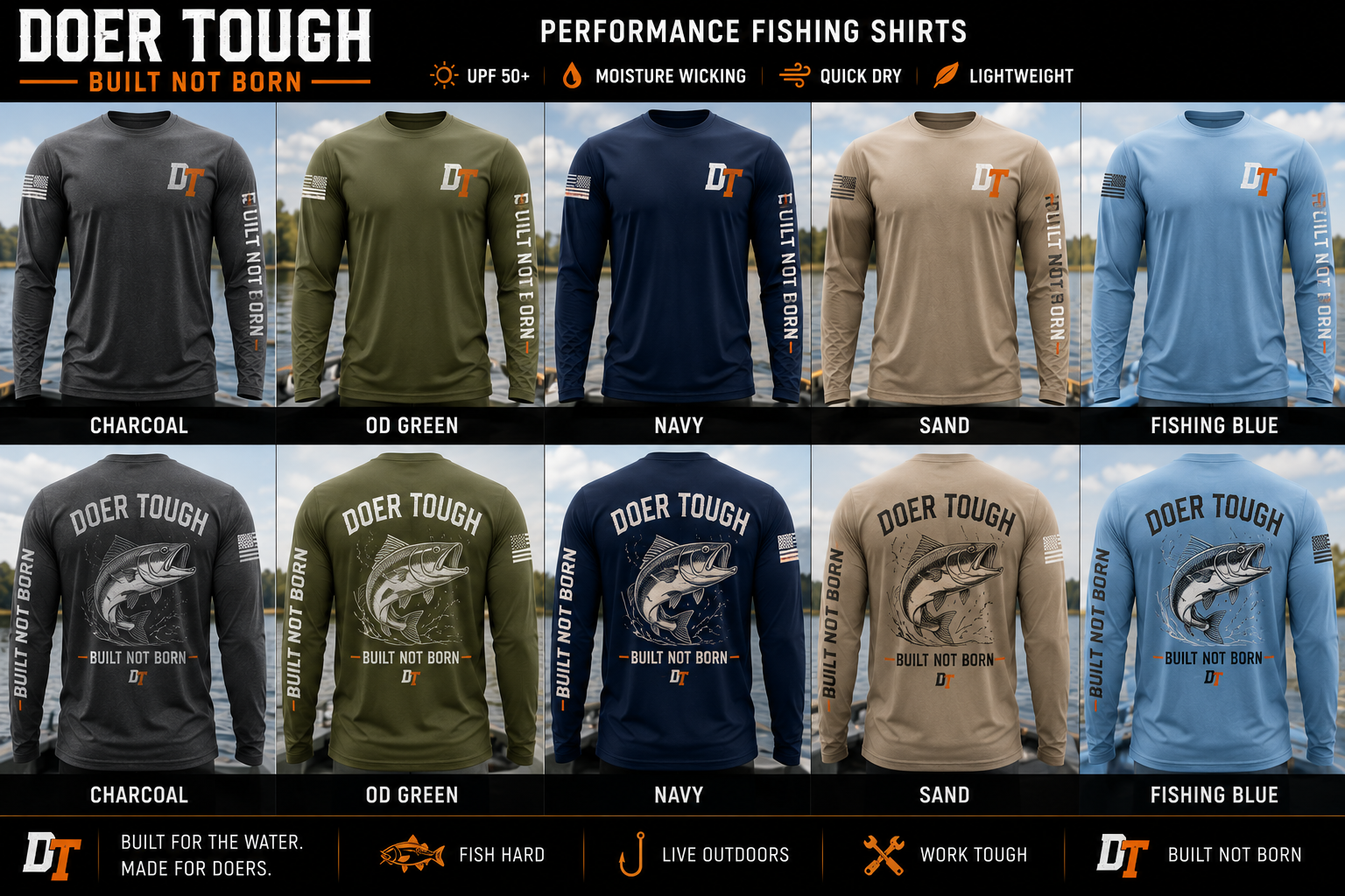 Doer Tough Performance Fishing Shirt