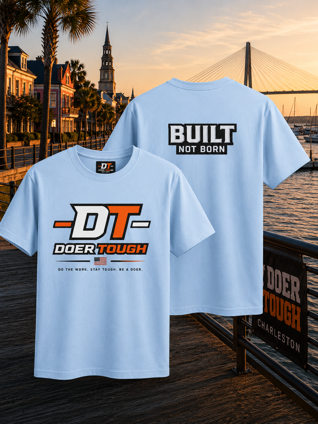 Doer Tough Unisex Softstyle T-Shirt | Built Not Born Everyday Tee