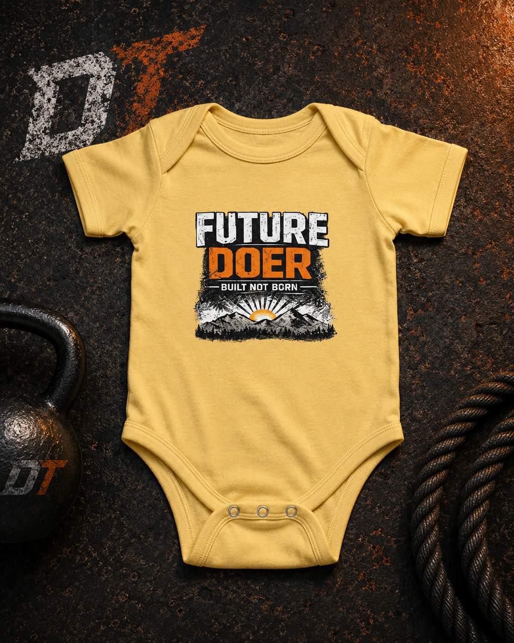 Doer Tough Future Doer Infant Bodysuit | Built Not Born