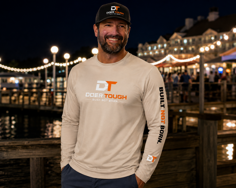 Doer Tough Performance Long Sleeve Fishing Shirt | Built Not Born