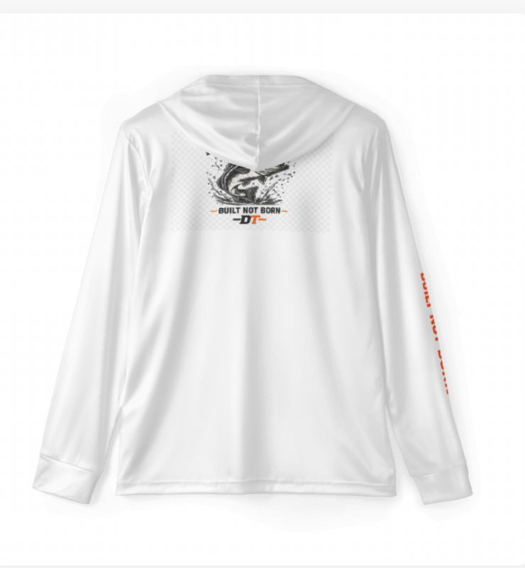 Built Not Born Hooded Performance Shirt
